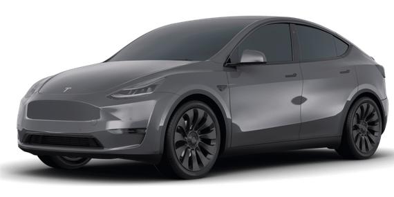 TESLA MODEL Y 2021 5YJYGDEF9MF267034 image
